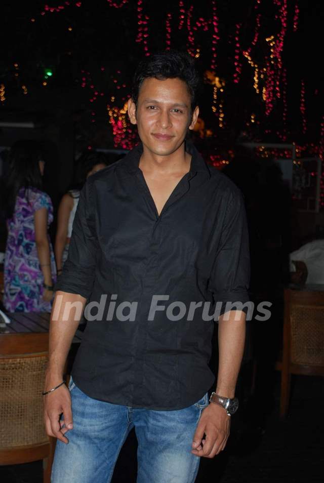 Abhishek Rawat poses for the media at the Launch of Servicewali Bahu