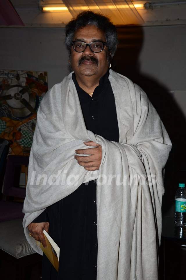 Hariharan poses for the media at the Launch of Gulzar Pluto Poems Book