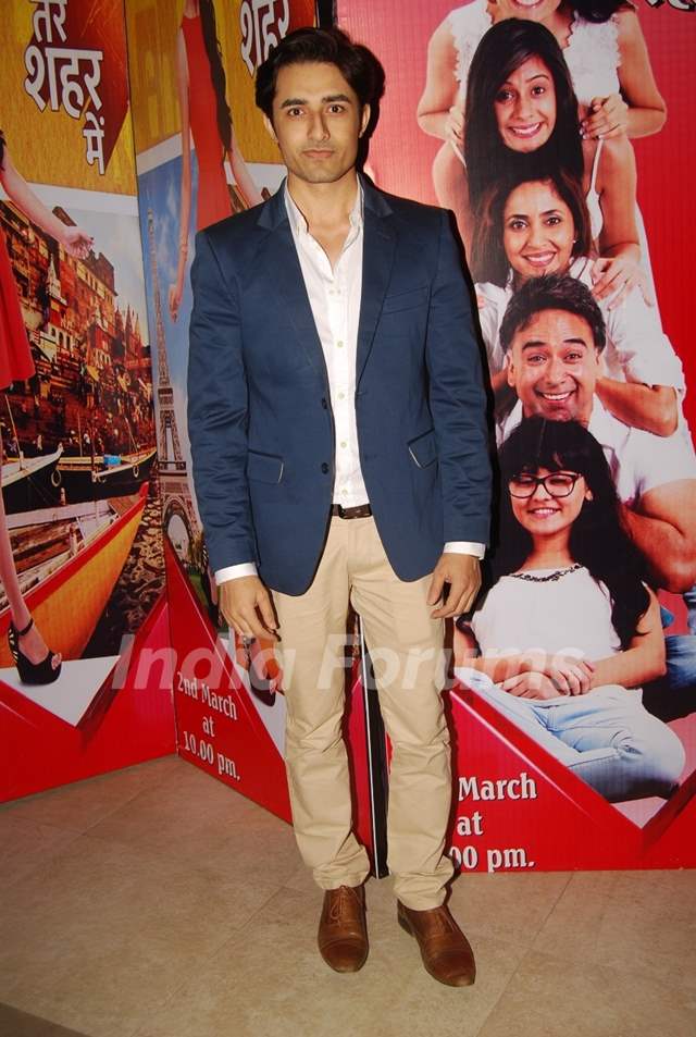 Rafi Malik poses for the media at the Launch of Tere Sheher Mein