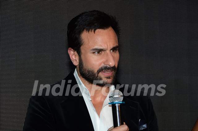 Saif Ali Khan interacts with the audience at Visit Britain Event