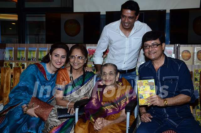 Celebs pose for the media at the Launch of the Book Great Grandma's Kitchen Secret
