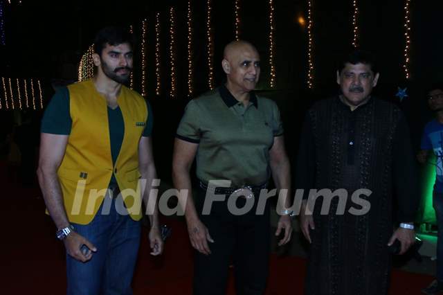 Nikitin Dheer, Pankaj Dheer and Puneet Issar attends Baisakhi Celebration at Khalsa College