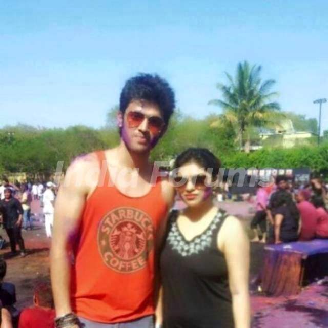 Parth Samthaan with his sister