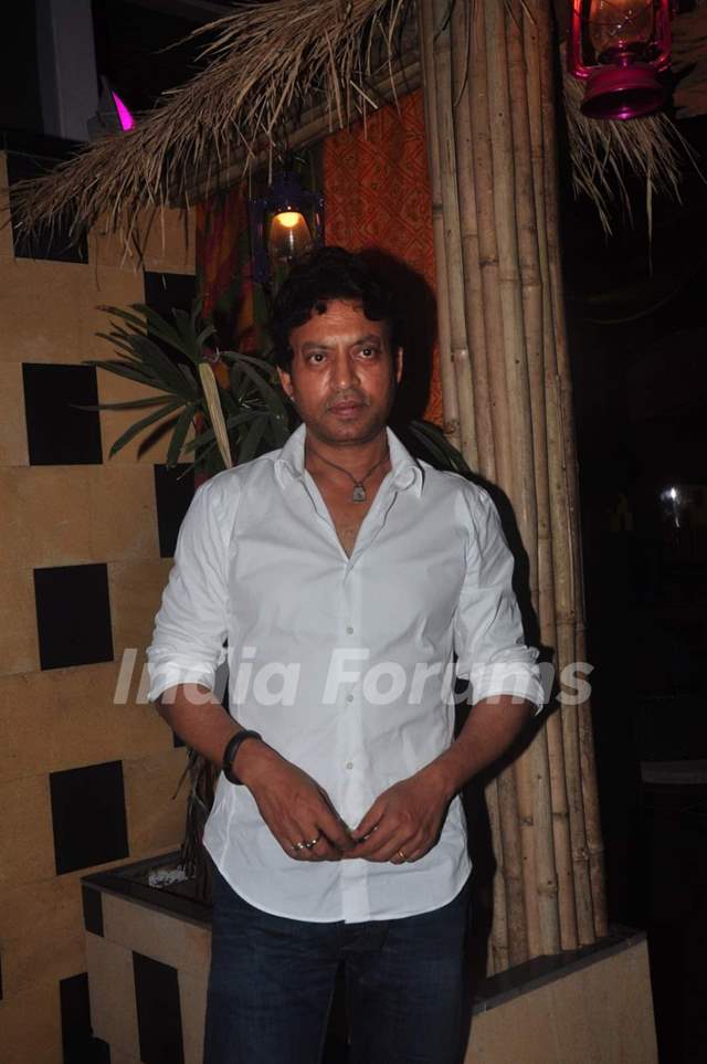Irrfan Khan at Trailer Launch of the film Bumper Draw