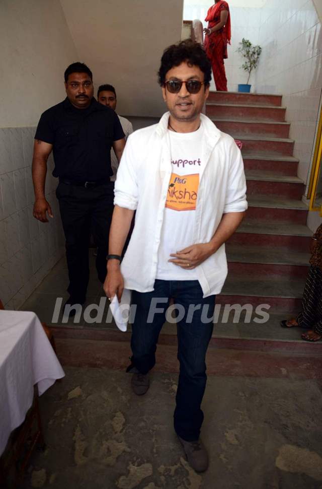 Irrfan Khan at P&G Shiksha Foundation