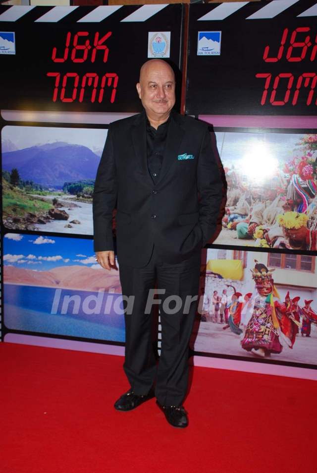 Anupam Kher at J & K Bash