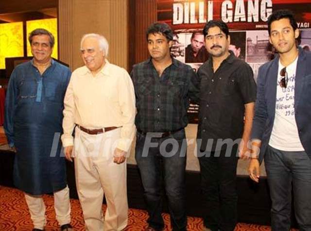 Sumit Vats during the launch of Dilli Gang