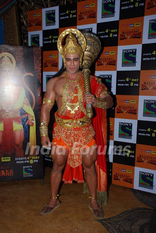 Nirbhay Wadhwa at Sankat Mochan Mahabali Hanuman Launch in Mumbai
