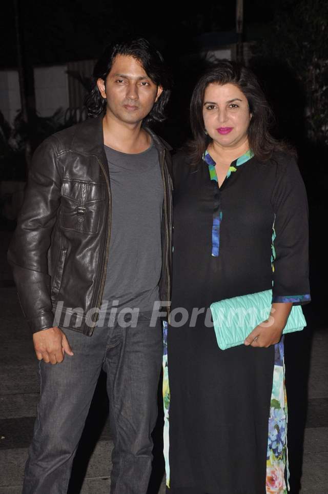 Shirish Kunder and Farah Khan at Priyanka and Kangana's Bash for Winning National Awards
