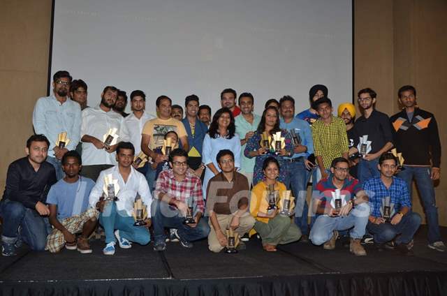 Mahaakshay Chakraborty and Sushant Divgikar at India Mobile Film Festival