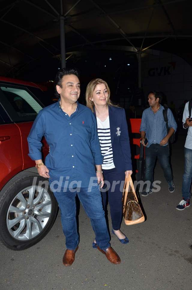 adnan sami and his wife