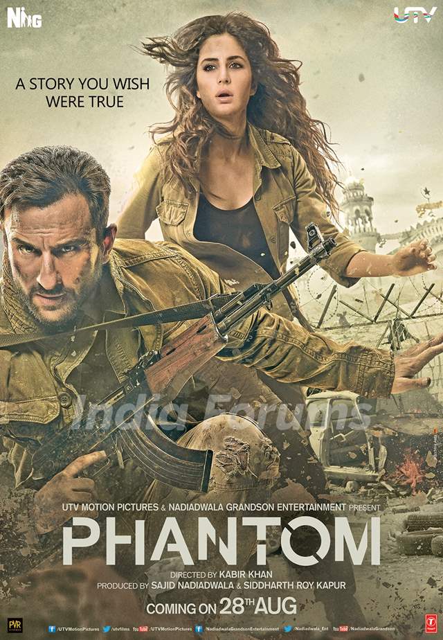 Saif Ali Khan and Katrina Kaif's  Look in Phantom