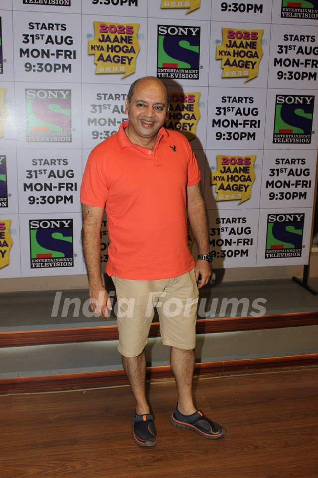 Kenneth Desai at Launch of Sony Tv's New Show 'Jaane Kya Hoga Aage' Media