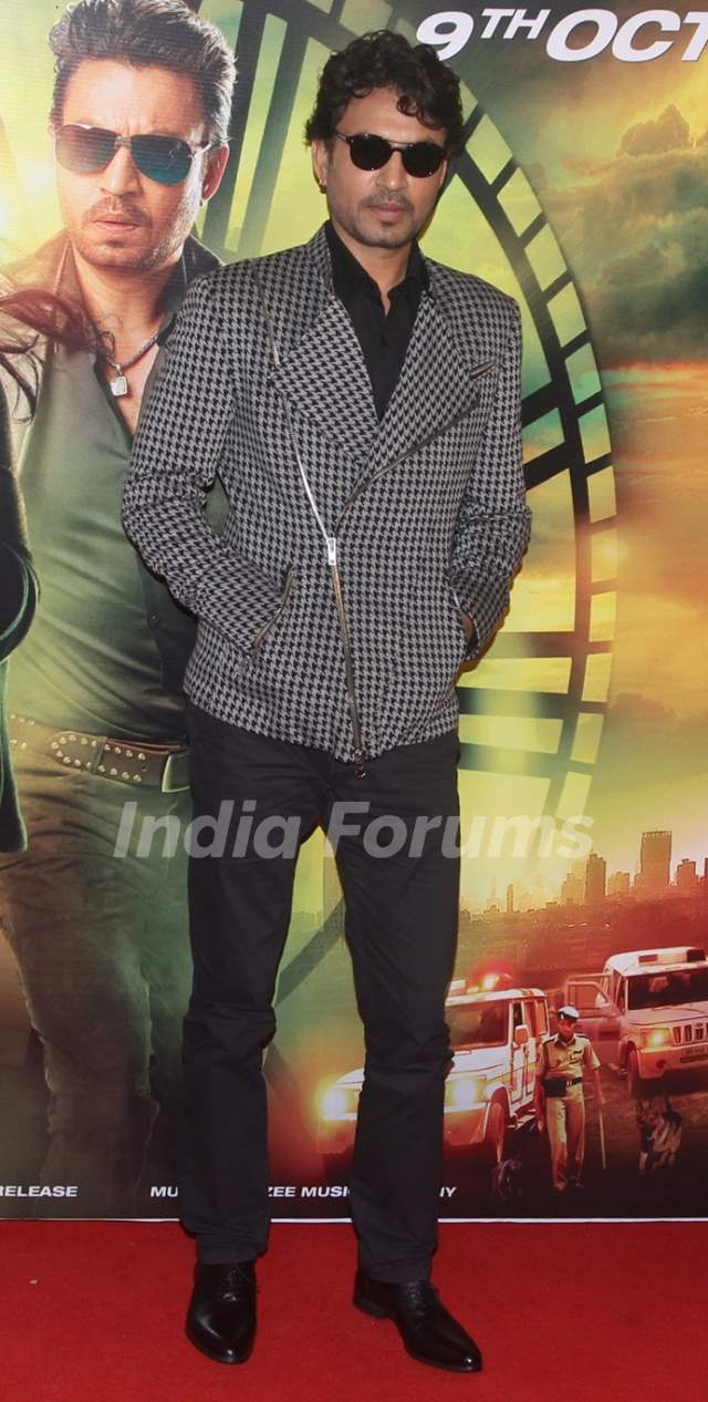 Irrfan Khan at Trailer launch of Jazbaa