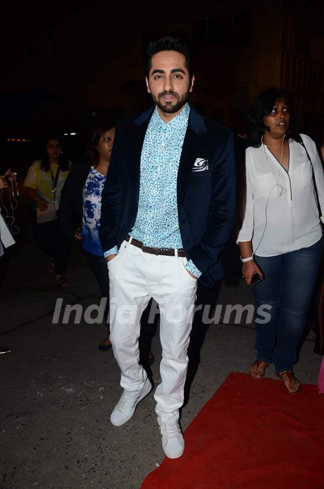 Ayushmann Khurrana at Lakme Fashion Week