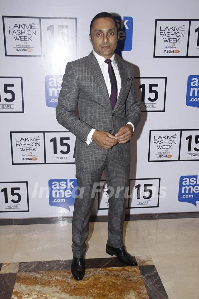 Rahul Bose at Lakme Fashion Week Day 3