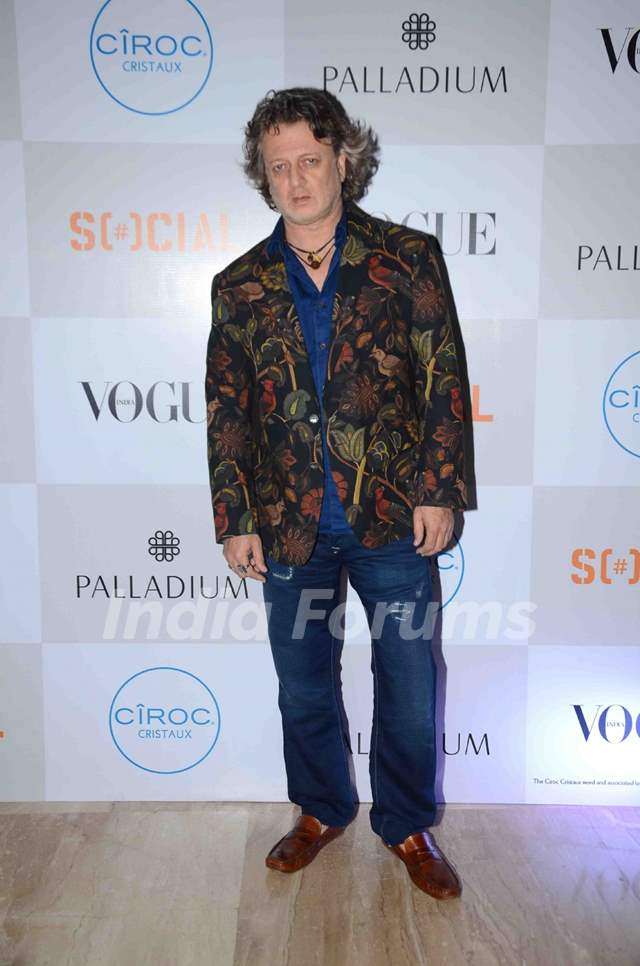 Rohit Bal at Fashion's Night Out by Vogue India