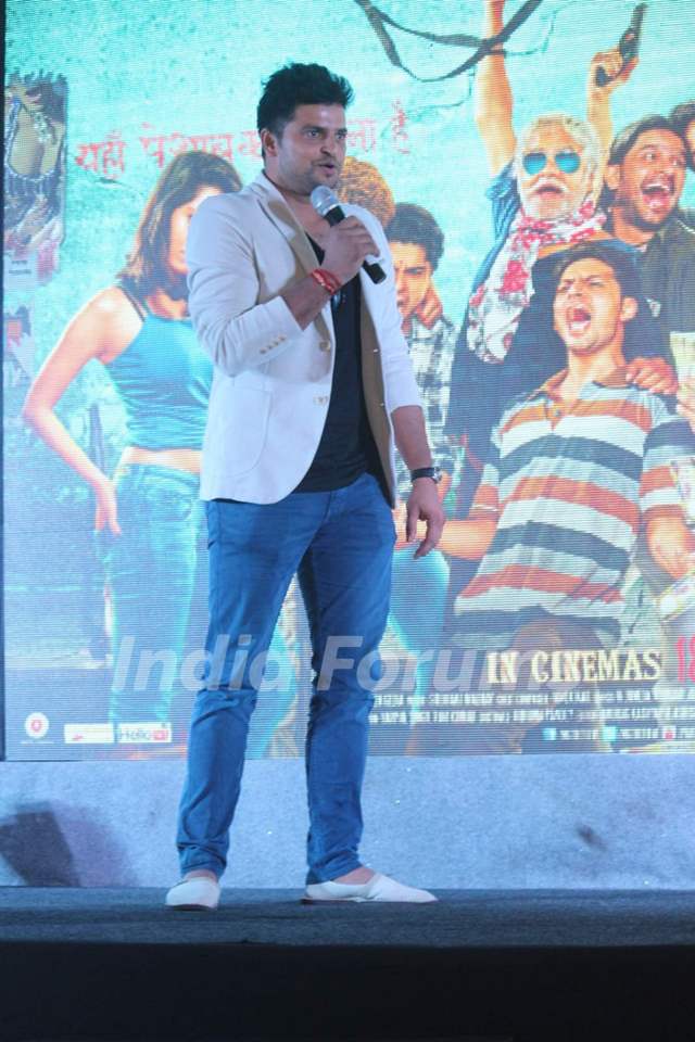 Suresh Raina at Music Launch of Meeruthiya Gangsters