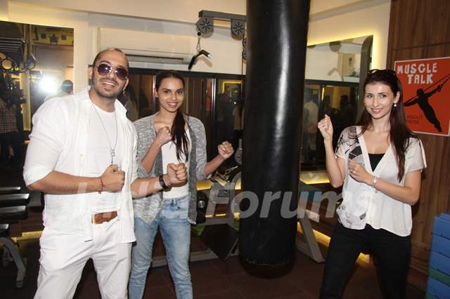 Celebs at the Launch of Muscle Talk Gymnasium