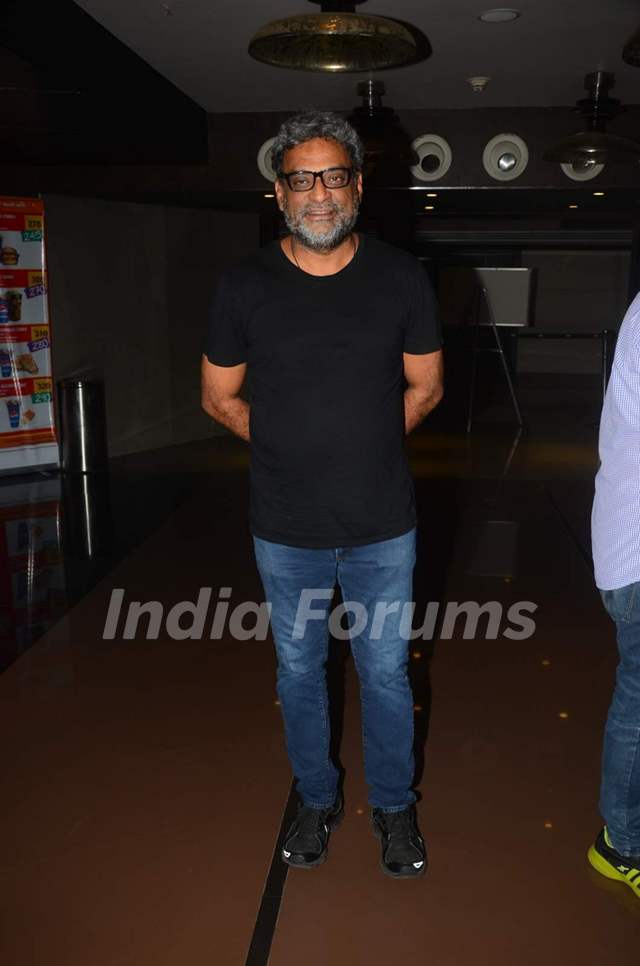 R. Balki was snapped at Jagran Film Festival