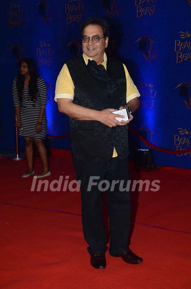 Subhash Ghai at Screening of Beauty and The Beast