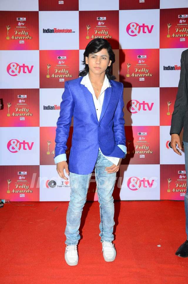 Siddharth Nigam at Indian Telly Awards Media