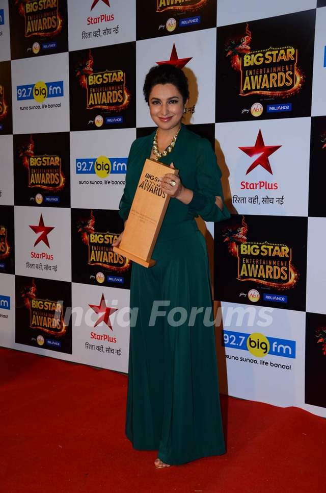 Tisca Chopra at Big Star Entertainment Awards