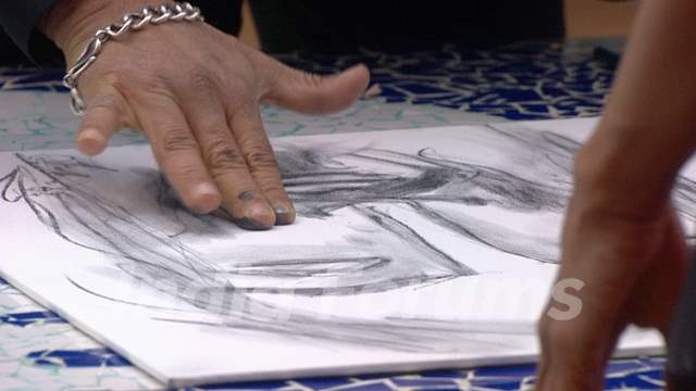 Salman Khan's Draws 'Jesus Christ' during Celebration in Bigg Boss 9 House