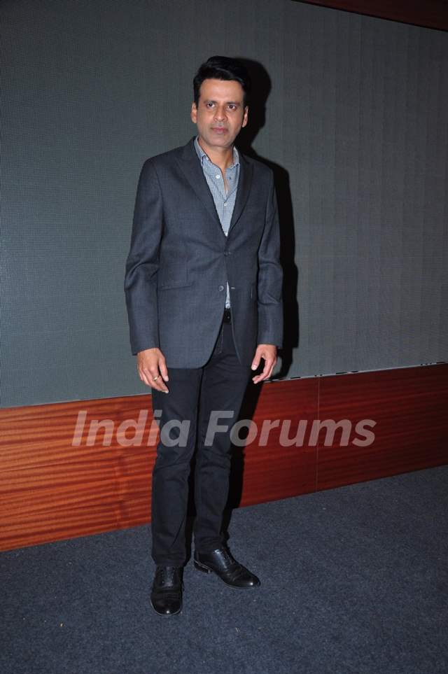 Manoj Bajpayee at the Promotions of his Film Tandav