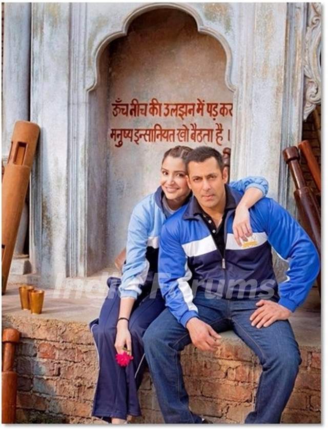 First Look of Salman Khan and Anushka Sharma in Sultan