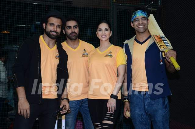 Sunny Leone and BCL's Chennai Swaggers at Smaash