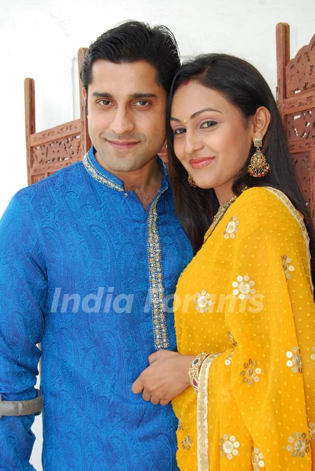 Beautiful couple Shubh and Suhani