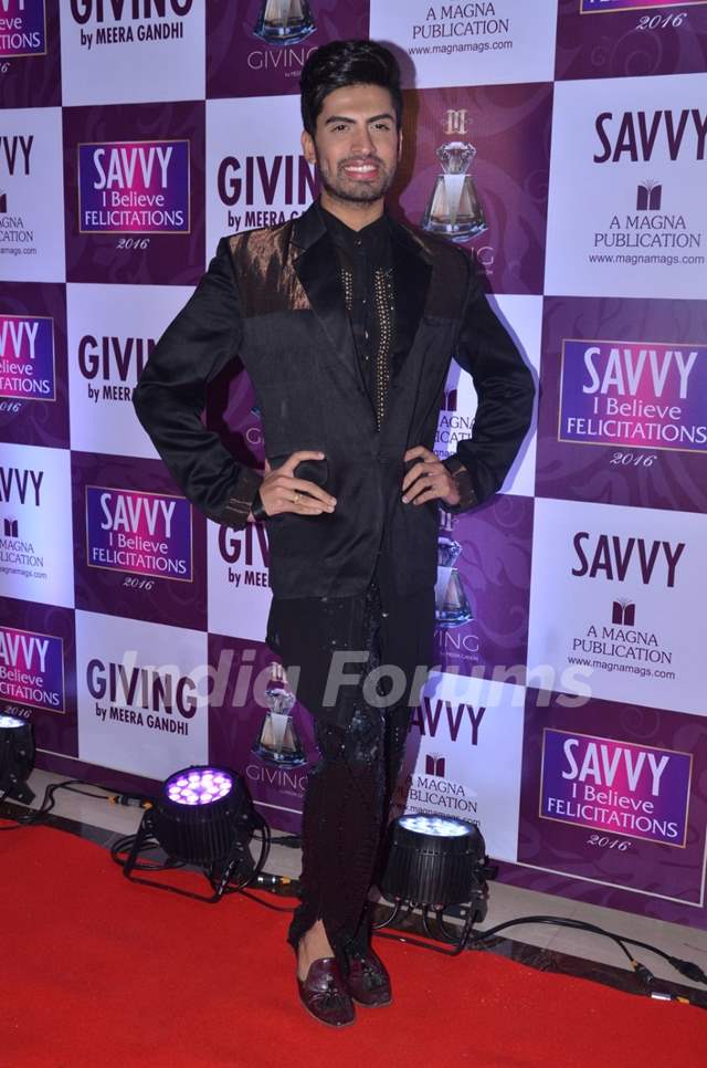 Sushant Divgikar at Savvy Magaine's Event