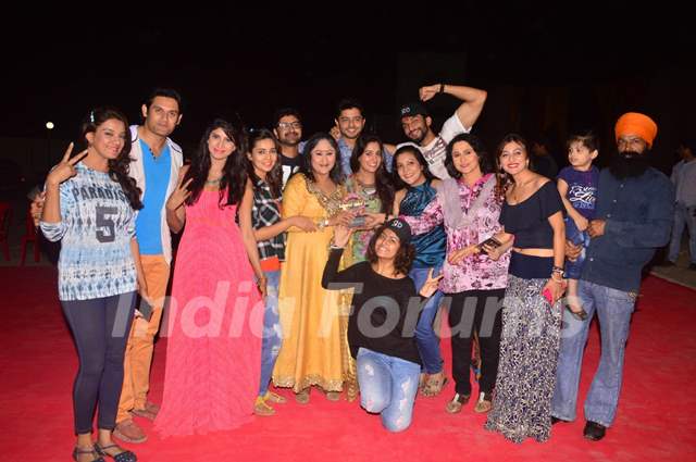Cast of Sasural Simar Ka at it's 5th Anniversary Party
