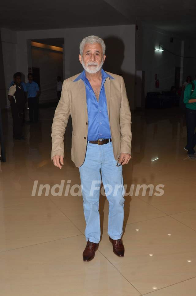 Naseeruddin Shah at Special Screening of film 'Waiting'