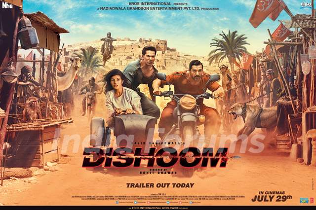 Poster of the film 'Dishoom'