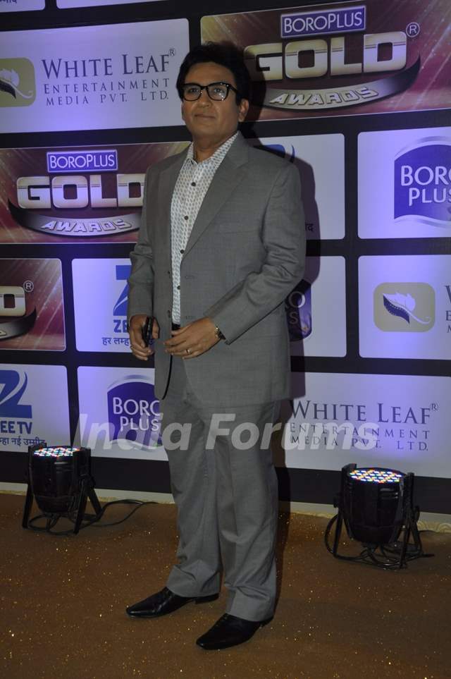 Dilip Joshi at Zee Gold Awards 2016 Media