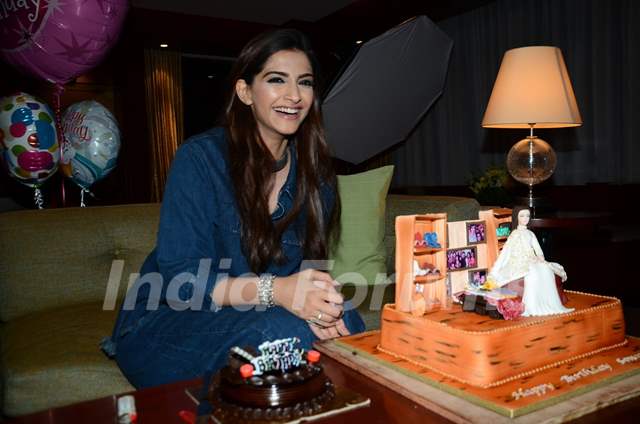 PICS] Sonam Kapoor celebrates her 38th birthday in London with champagne,  oysters, and caviar on th