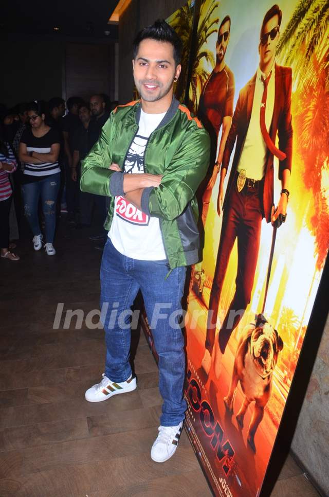 Varun Dhawan at Song Launch of movie 'Dishoom'