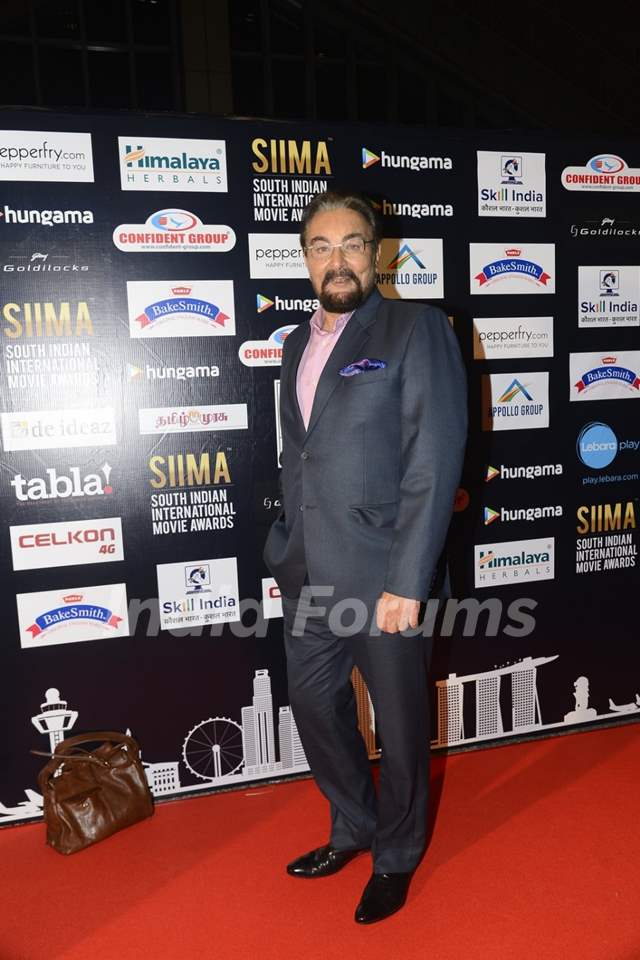 Kabir Bedi at SIIMA Awards 2016