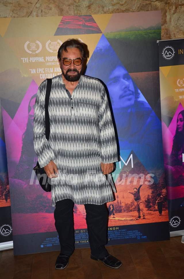 Kabir Bedi at Special Screening of film 'M Cream'
