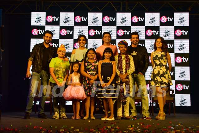 Celebs at Launch of &TV's new show 'The Voice India Kids'