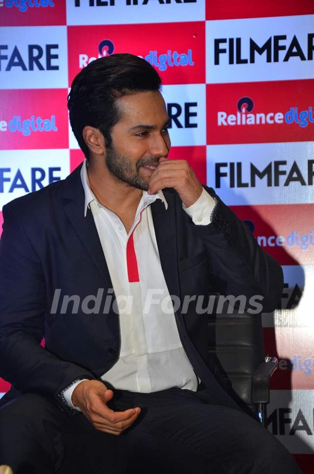 Varun Dhawan launches Filmfare cover