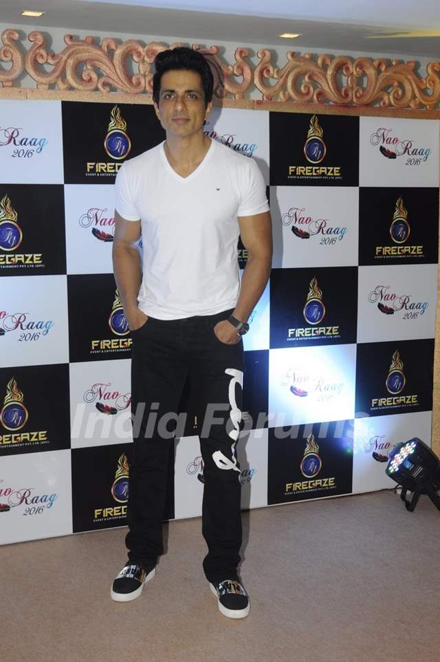 Sonu Sood at Launch of NavRaag at Sahara Star