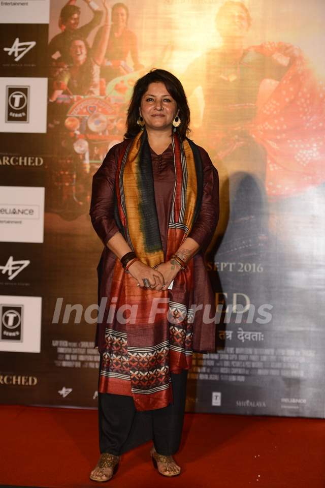 Filmmaker Leena Yadav at Press meet of 'Parched'
