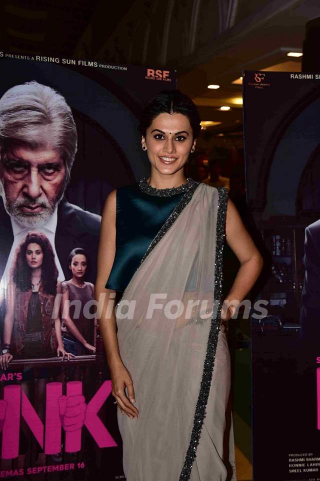 Taapsee Pannu at Premiere of PINK in Delhi