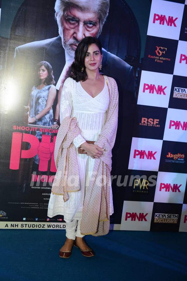 Kirti Kulhari at Press Meet of PINK in Delhi