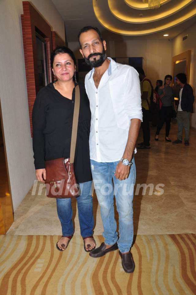 Mahesh Balraj and Leena Yadav at Special screening of film 'Parched'