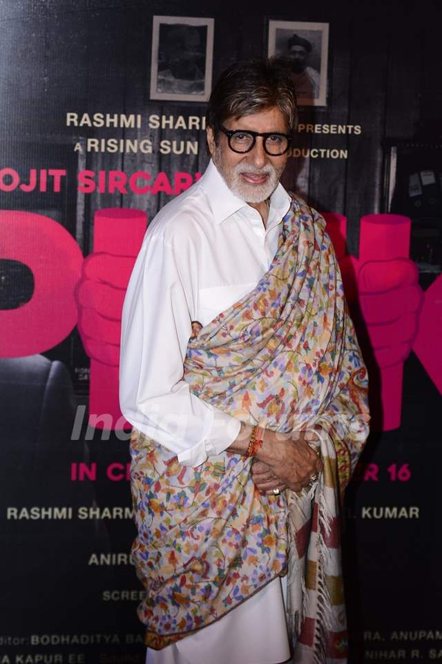 Amitabh Bachchan at Success meet of 'Pink'