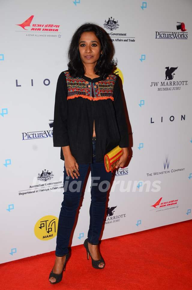 Tannishtha Chatterjee attends premiere of 'Lion' Media